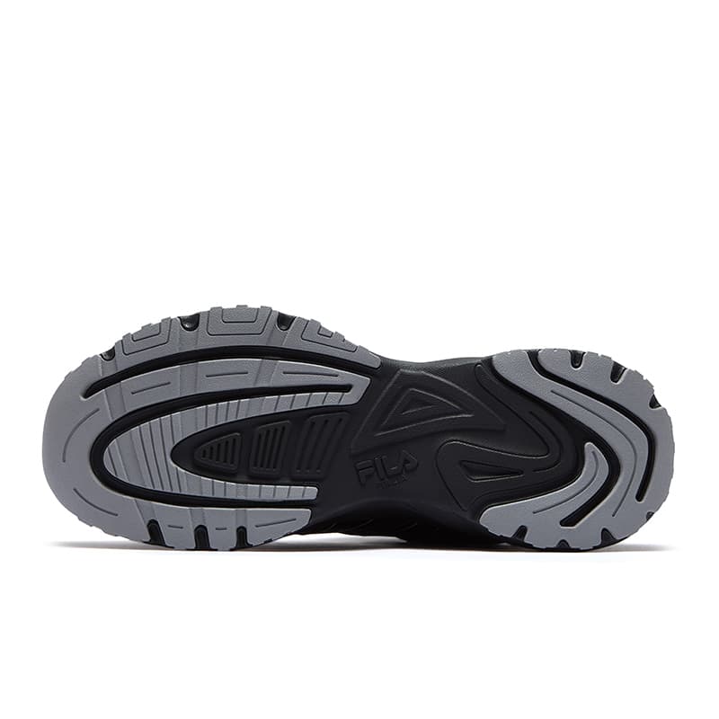 Кроссовки FILA FUSION PATH Track Shoes Низкие массивные кроссовки Мужские Серый Рыба Черный - изображение 8
