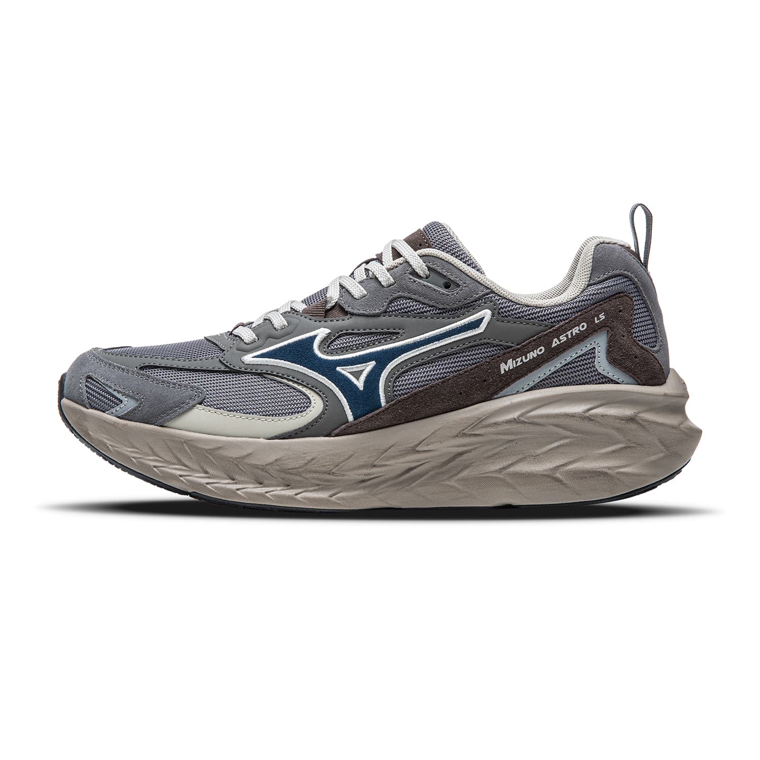 Кроссовки для бега Mizuno ASTRO LS Low Топ Беговые кроссовки Унисекс Городской серый - изображение 1