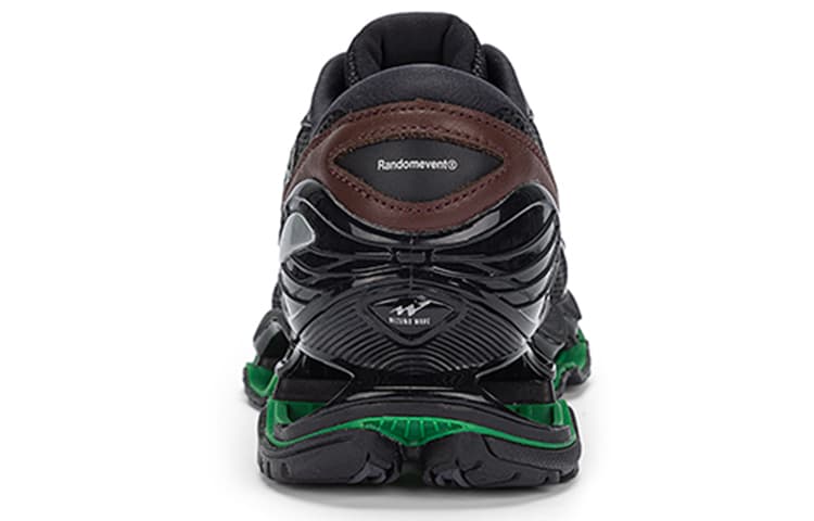 Кроссовки для бега Randomevent x Mizuno Wave Prophecy LS Black Green - изображение 5