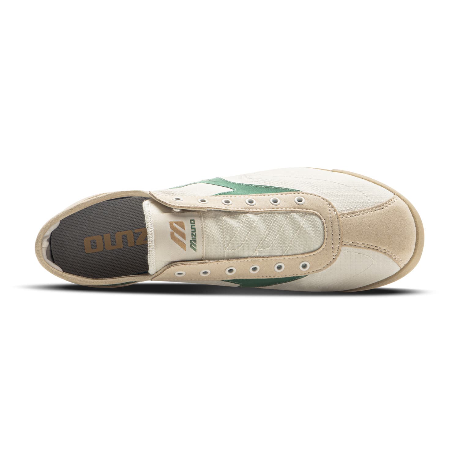 Кроссовки Mizuno LG 60S Износостойкий и Легкий Низкий Топ Повседневная Обувь Унисекс Экрю - изображение 4