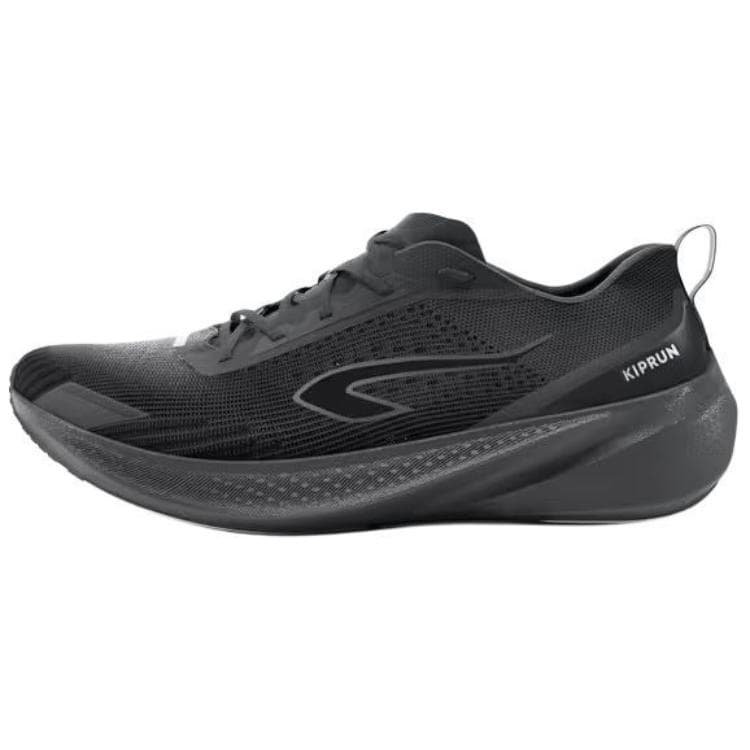 Кроссовки для бега DECATHLON Амортизация Противоскользящие Дышащие Низкие Повседневные Беговые Кроссовки Мужские Черные - изображение 1
