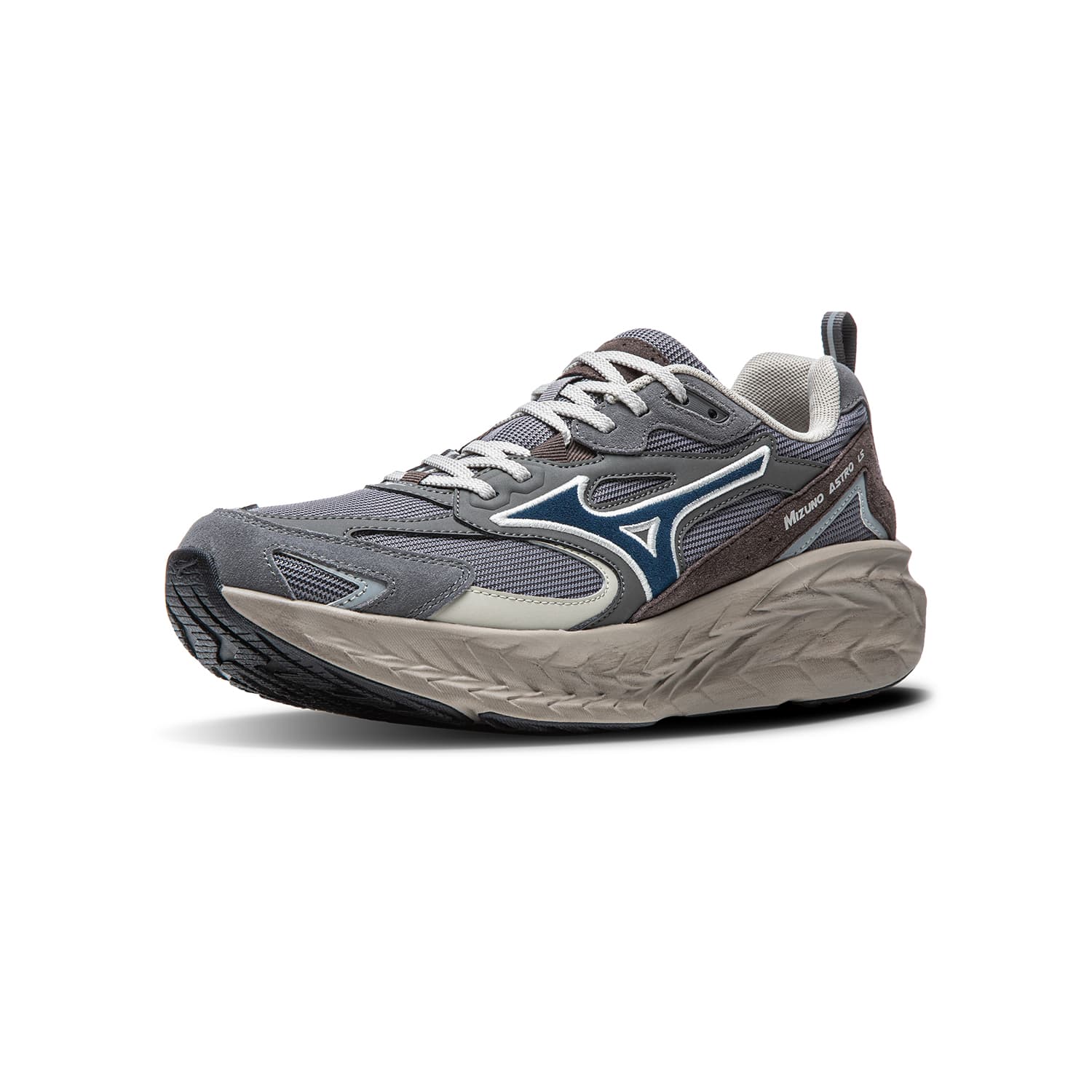Кроссовки для бега Mizuno ASTRO LS Low Топ Беговые кроссовки Унисекс Городской серый - изображение 2