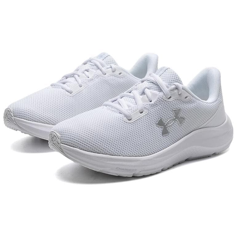 Кроссовки для бега Under Armour Abrasion Resistant Низкие Беговые Кроссовки Женские Белые - изображение 2