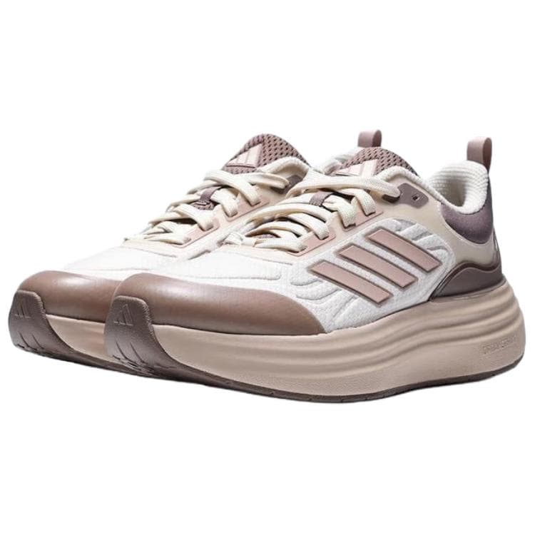 Кроссовки для бега Adidas NORA SHELL Беговые кроссовки Женские Коричневый белый - изображение 3