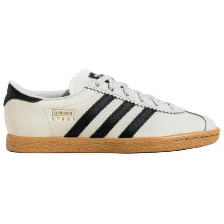 Кроссовки Adidas Originals Stadt Low Топ Скейтборд Обувь Унисекс Бежево-черный - изображение 2
