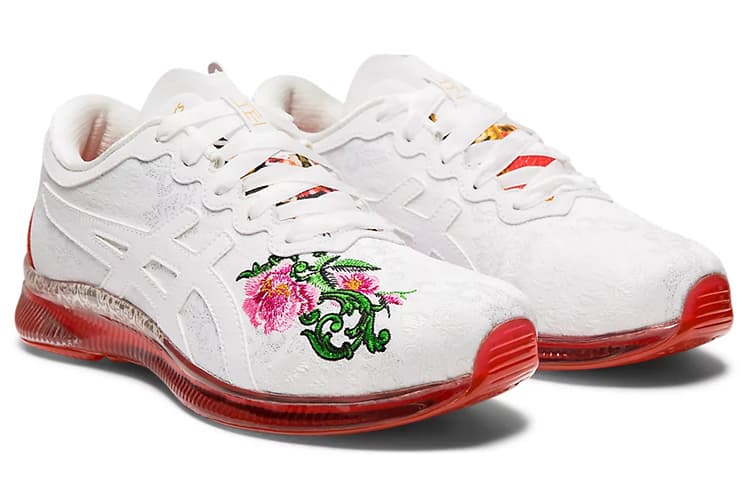 Кроссовки для бега Asics GEL-Quantum Infinity Future Renaissance White Red - изображение 3