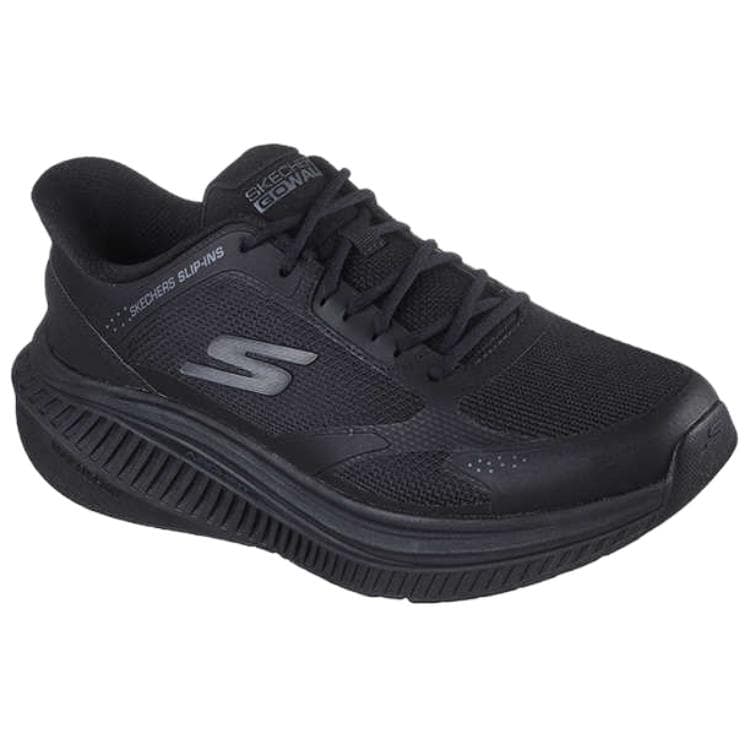 Кроссовки Skechers Slip ins Low Топ Кроссовки для ходьбы Мужской Черный - изображение 3