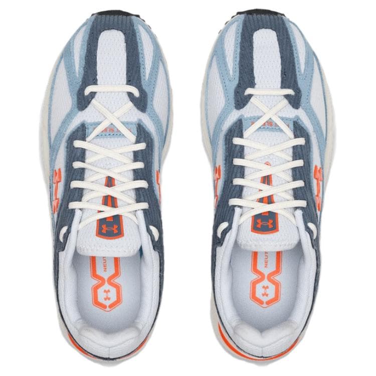 Кроссовки Under Armour HOVR Apparition Отскок Повседневная обувь Унисекс Серый Синий - изображение 4