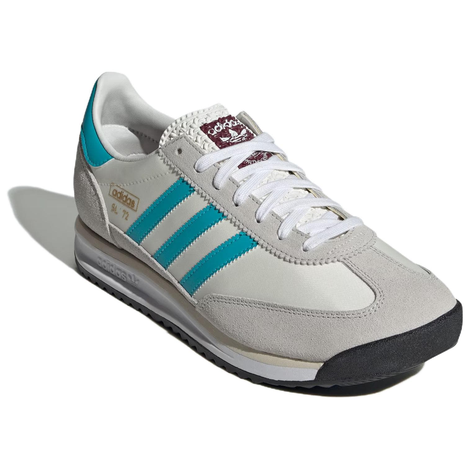 Кроссовки для бега Adidas SL 72 RS Low Беговые кроссовки Женские Белые Синие - изображение 3
