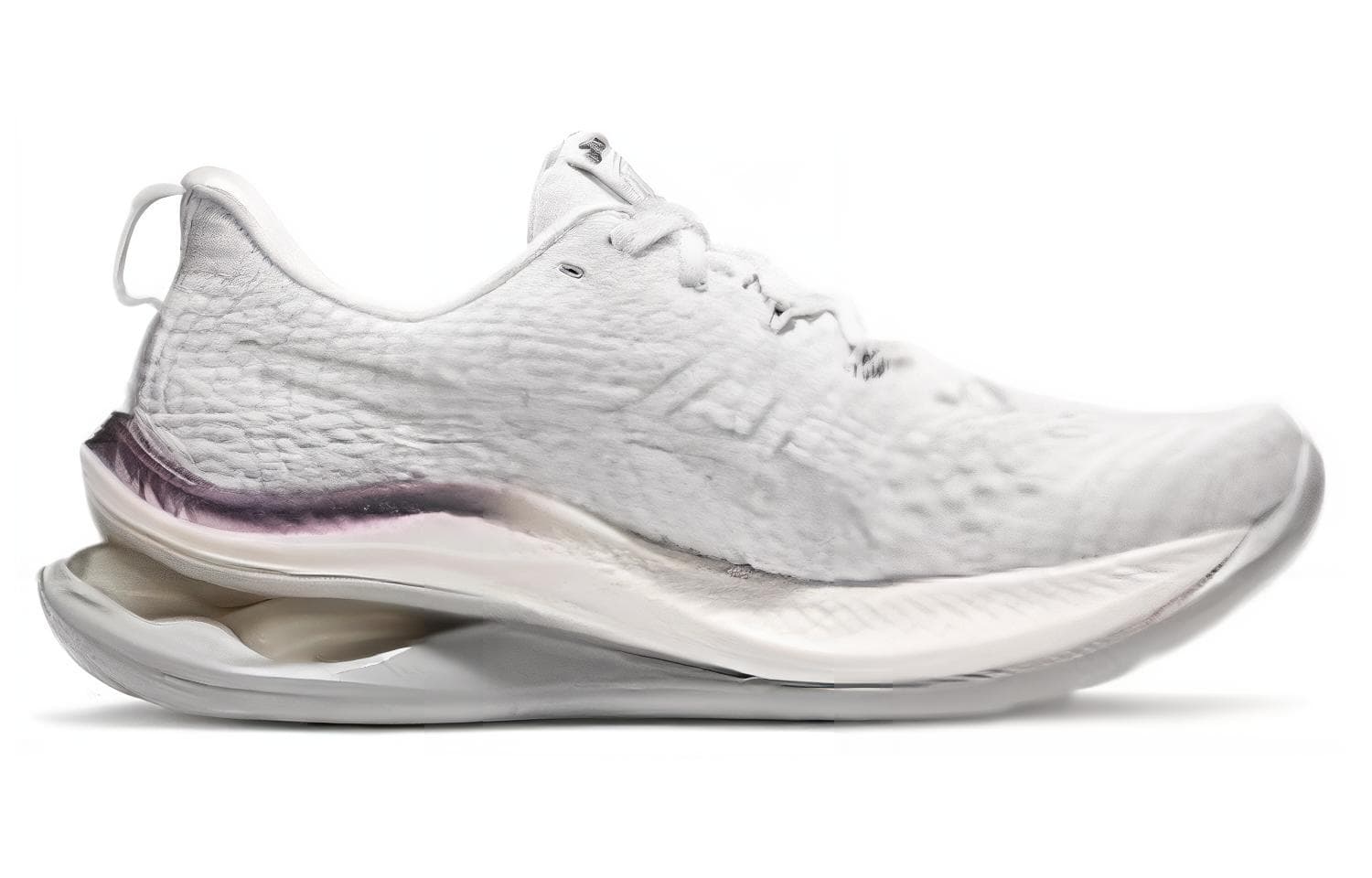 Кроссовки для бега Asics Gel-Kinsei Max White Grey - изображение 2