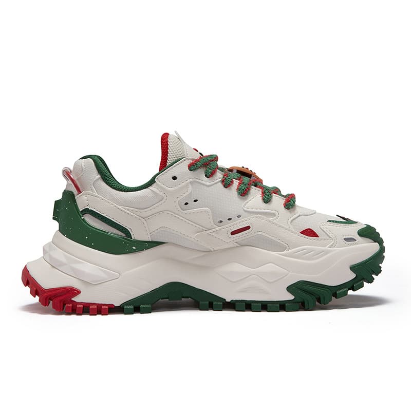 Кроссовки для бега FILA FUSION Бьянко Низкие Повседневные Городские Коммутационные Беговые Кроссовки Женские Молочно-белые - изображение 2