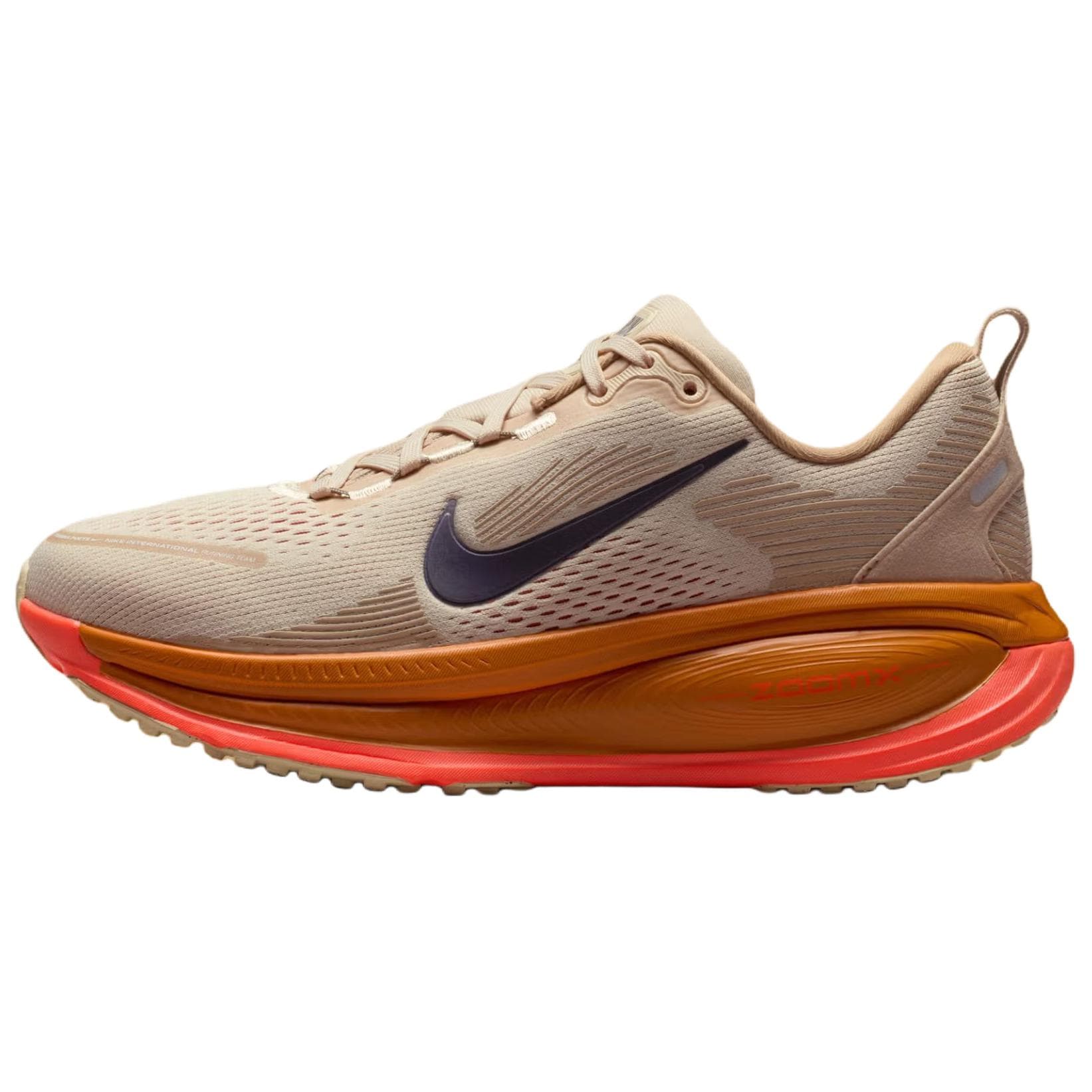 Кроссовки для бега Nike Vomero 18 Беговые кроссовки Женские Бежево-коричневый - изображение 1