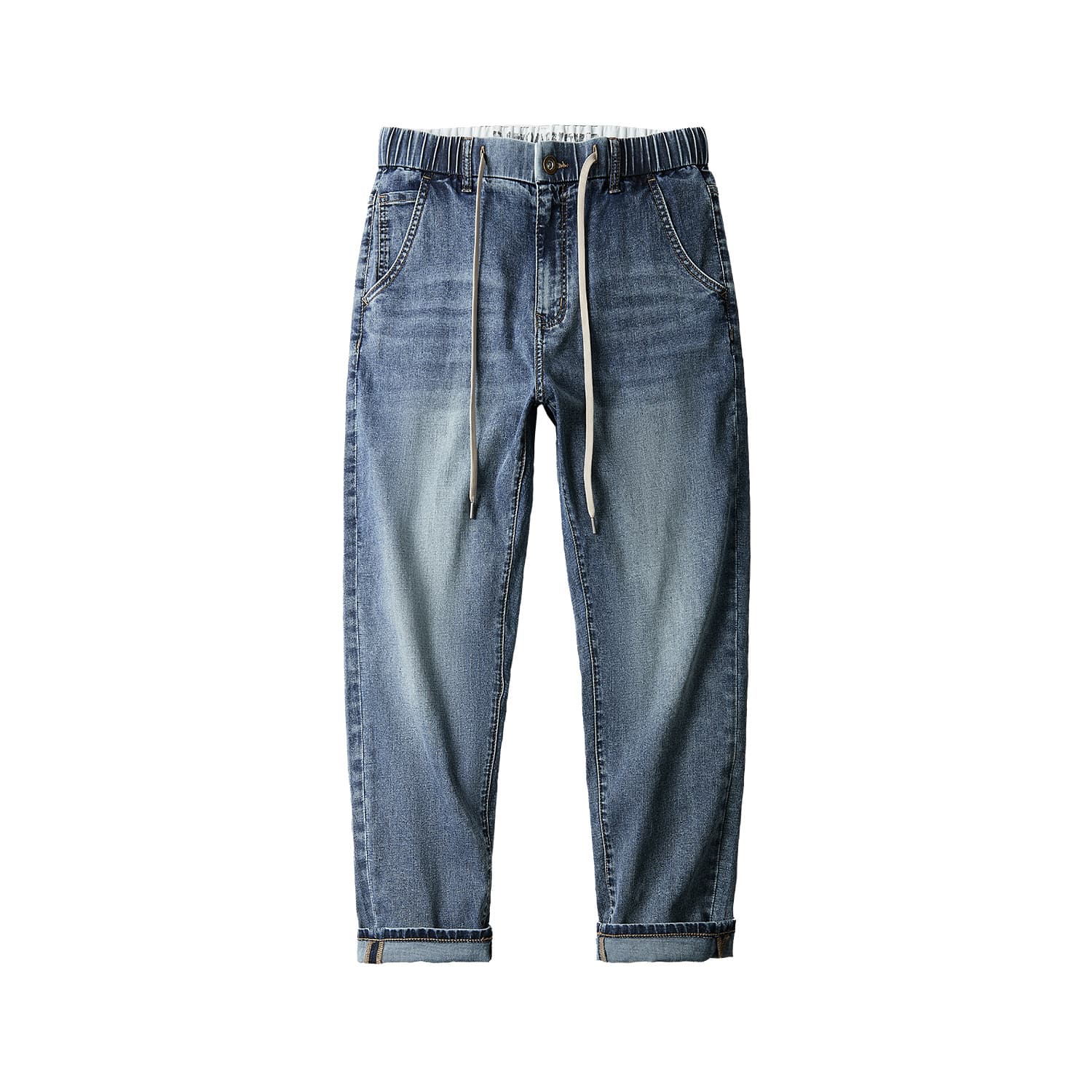 Штаны HLA Синий Серый DENIM GRADIENT (Средний) 68 Мужские Джинсы - изображение 1