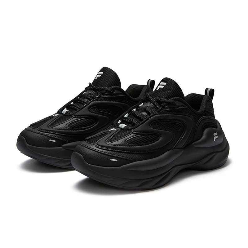 Кроссовки FILA FUSION BUZZARD Meteorite Shoes Low Топ Повседневная обувь Женские Черный - изображение 2