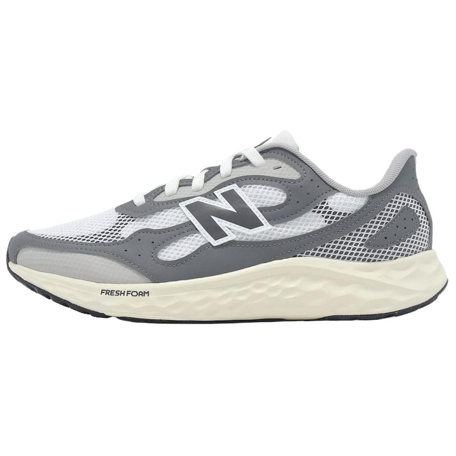 Кроссовки для бега New Balance NB Arishi V4 Устойчивые к истиранию Низкие Повседневные Беговые Кроссовки Мужские Серый Белый - изображение 1