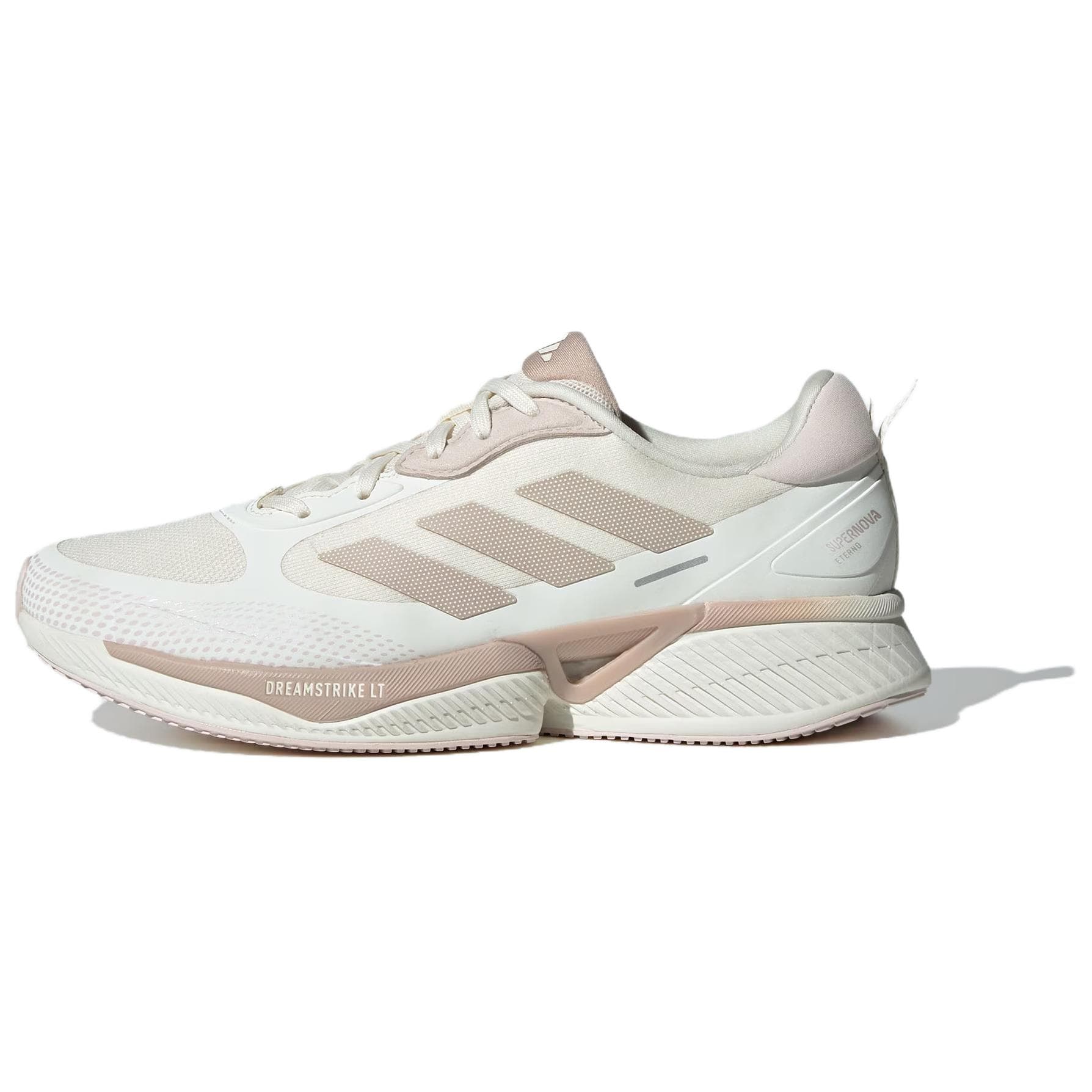 Кроссовки для бега Adidas Supernova Eterno противоскользящие устойчивые к истиранию низкие беговые кроссовки для женщин цвет экрю - изображение 1