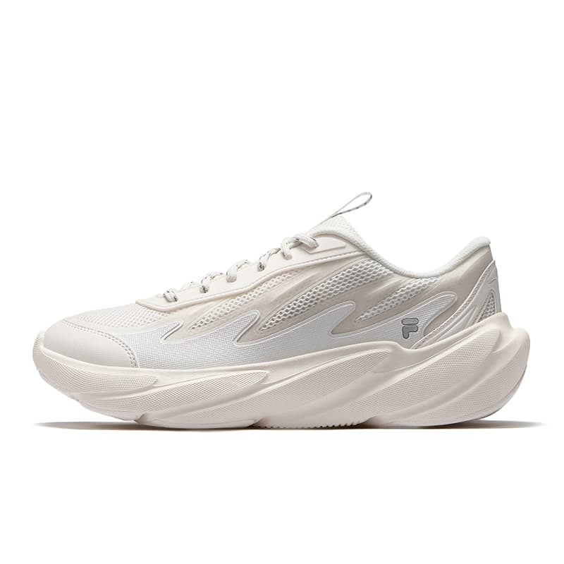 Кроссовки FILA FUSION Stormy Обувь Ткань Низкий Верх Повседневная Обувь Мужская Зимняя Серебряный - изображение 1