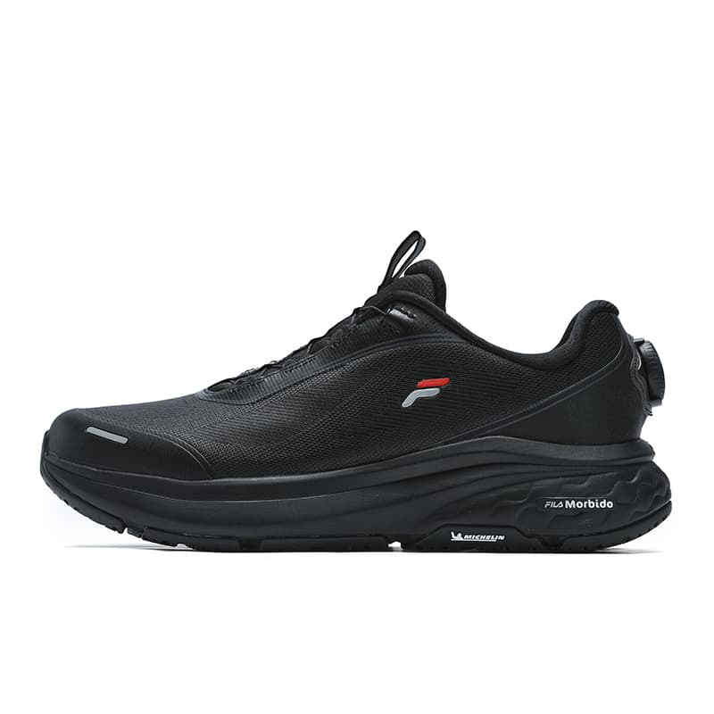 Кроссовки для бега fila NUVOLE 2 Ткань Дышащий Low Топ Беговые кроссовки Мужской Черный - изображение 1