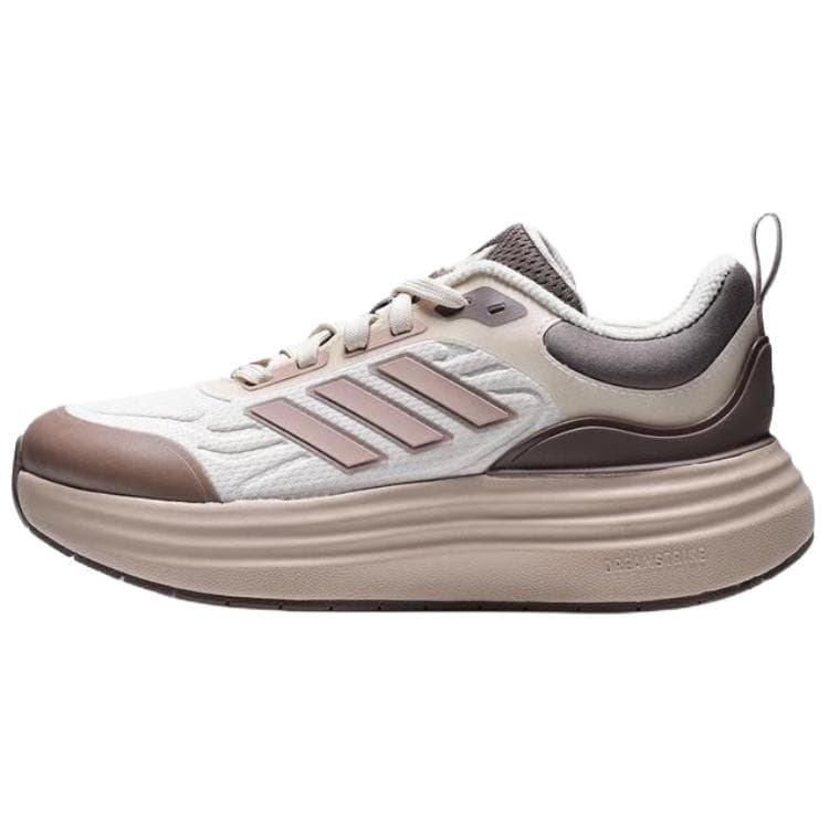 Кроссовки для бега Adidas NORA SHELL Беговые кроссовки Женские Коричневый белый - изображение 1