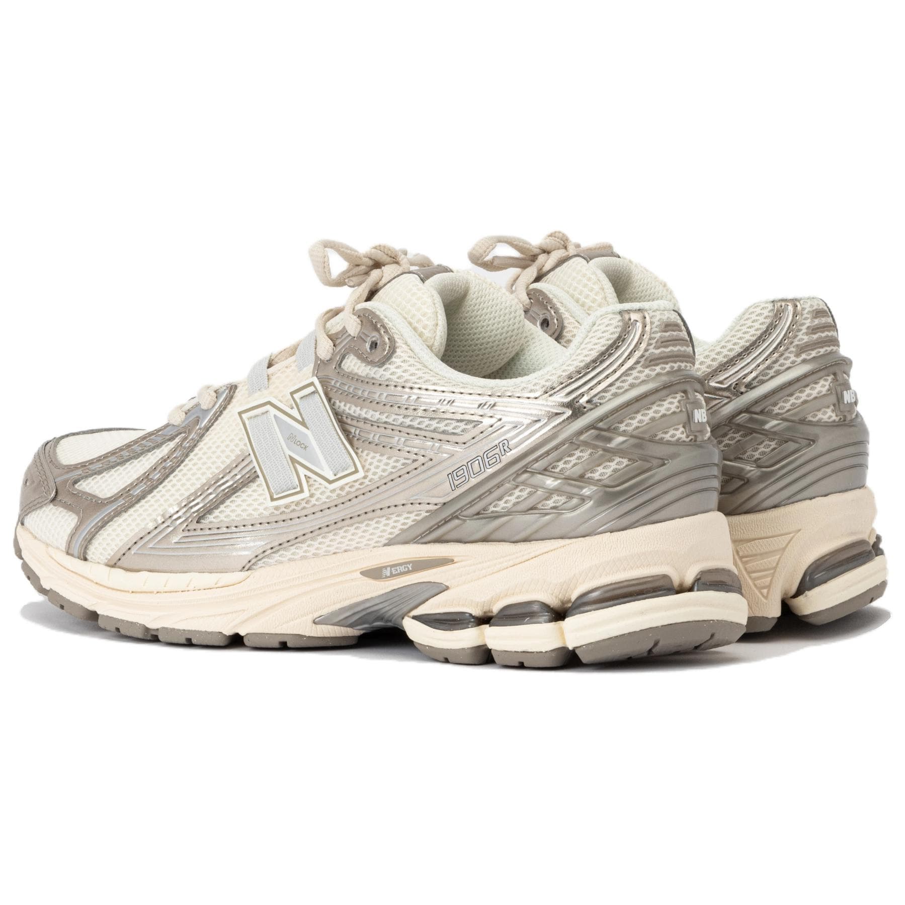 Кроссовки для бега New Balance NB 1906R Low Топ Повседневные Беговые Кроссовки Унисекс Бежевые - изображение 3