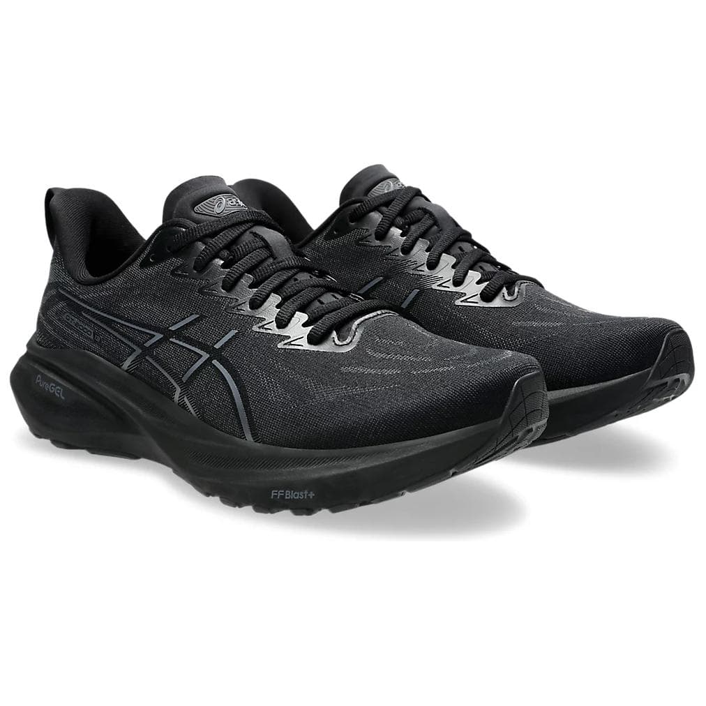 Кроссовки для бега Asics GT 2000 13 Амортизация Дышащий Низкий Верх Тренировочная Обувь для Беговых Дистанций Мужская Черная - изображение 3