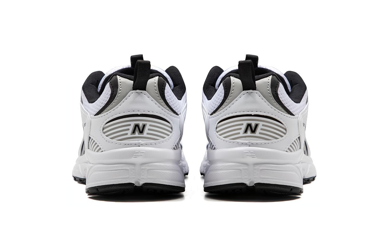 Кроссовки для бега New Balance 408 White Black - изображение 4