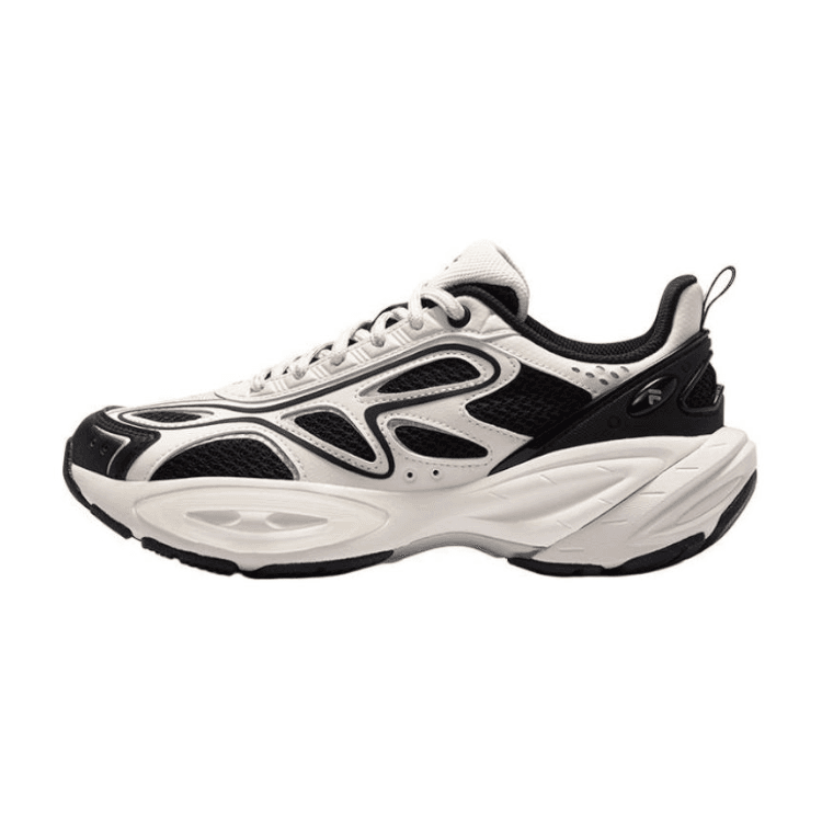 Кроссовки FILA FUSION BUZZARD II Meteorite Shoes 2 Low Топ Повседневная обувь Women's White Черный - изображение 2