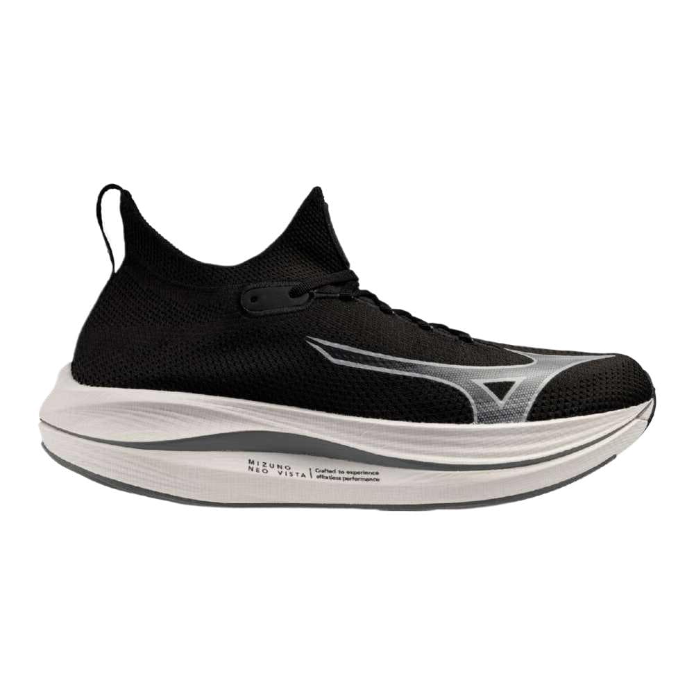 Кроссовки для бега Mizuno Neo Vista Удобная Износостойкая Низкопрофильная Обувь для Беговых Тренировок Унисекс Черная Серый - изображение 2