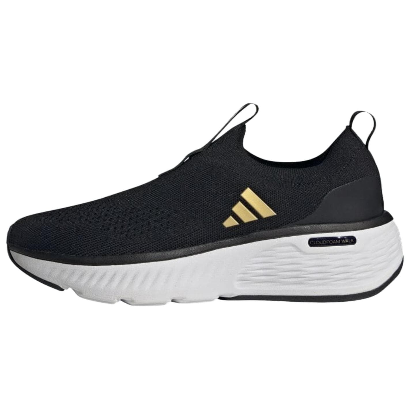 Кроссовки Adidas Cloudfoam Противоскользящая Устойчивая к износу Низкий Топ Повседневная Обувь Женская Черная - изображение 1