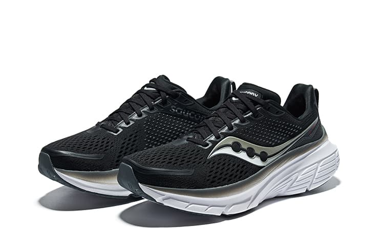 Кроссовки для бега Saucony Guide 17 Black Dark Grey - изображение 3