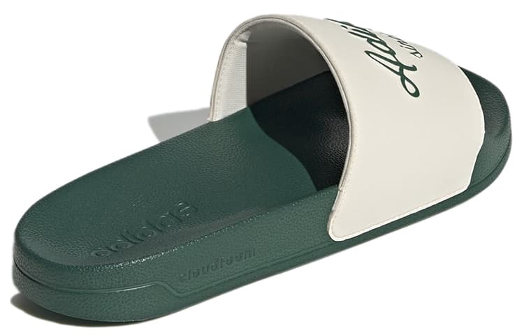Сандалии adidas Adilette Shower Slides White Green - изображение 4