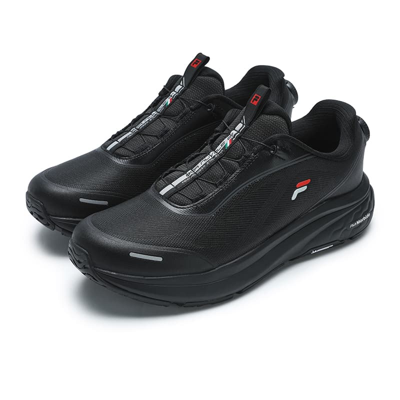 Кроссовки для бега fila NUVOLE 2 Ткань Дышащий Low Топ Беговые кроссовки Мужской Черный - изображение 3