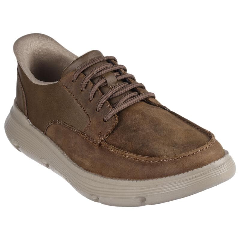 Ботинки Skechers Garza Slip ins Повседневная обувь Мужской Коричневый - изображение 4