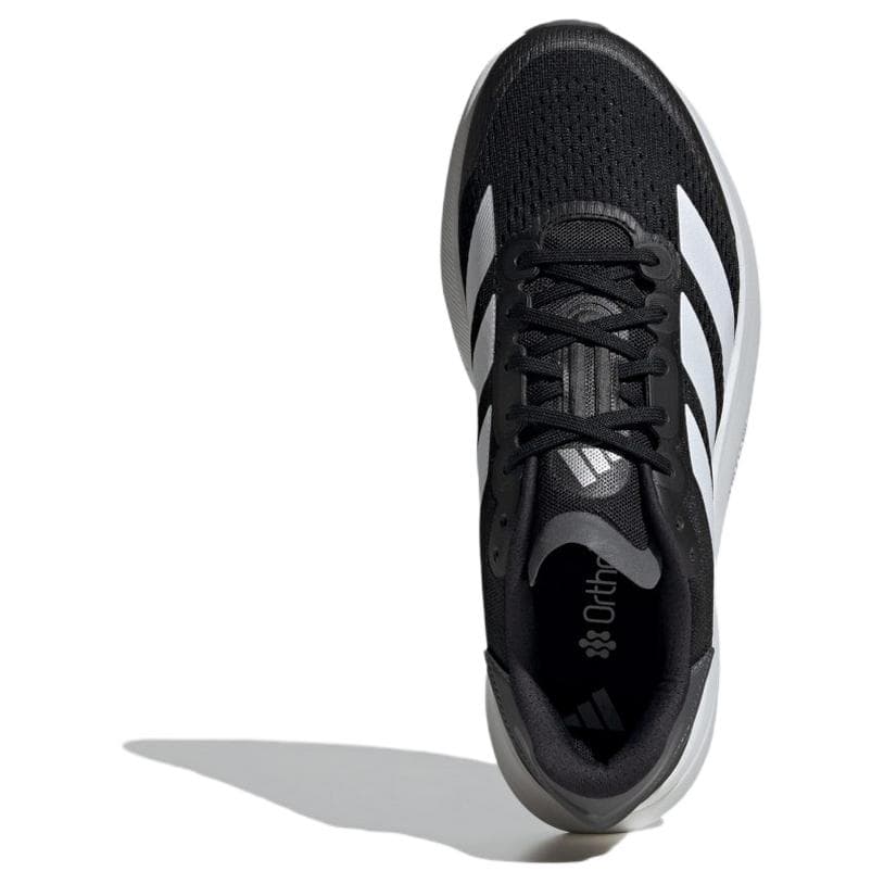 Кроссовки для бега Adidas Galaxy Амортизация Дышащие Низкие Беговые Кроссовки Мужские Черно-Белые - изображение 5