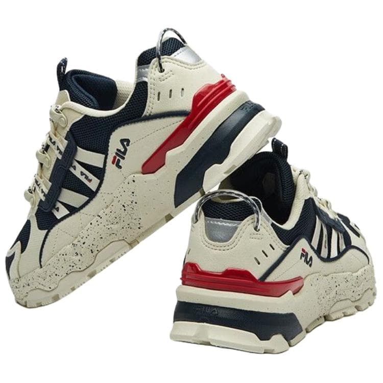 Кроссовки FILA TREK Износостойкие Низкие Повседневные Кроссовки Женские Белые - изображение 3