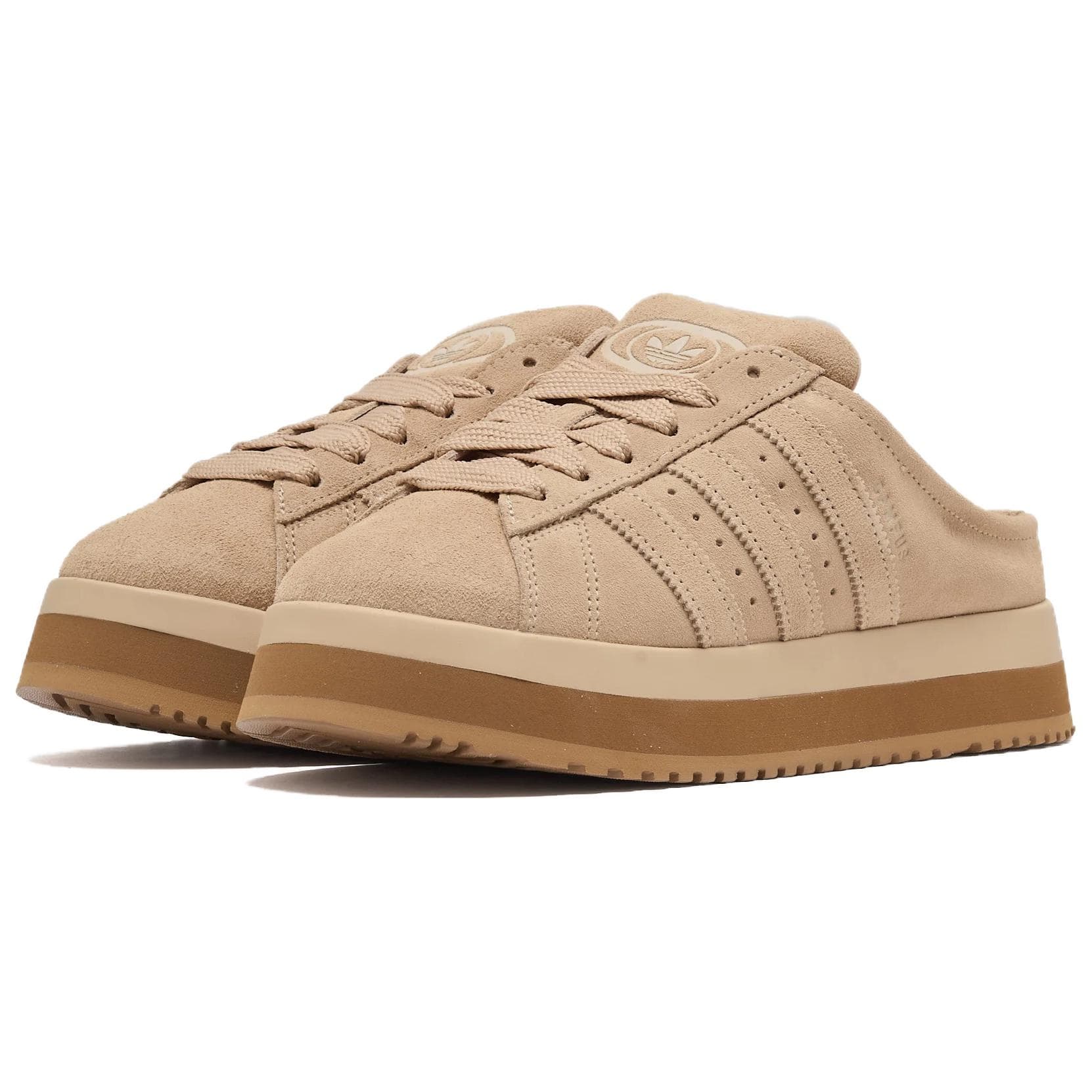 Сандалии Adidas Originals CAMPUS 00s Домашние тапочки Женские Бежевые - изображение 2