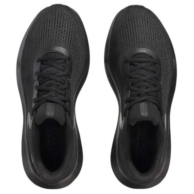 Кроссовки для бега Under Armour Устойчивые к истиранию Дышащие Низкие Повседневные Беговые Кроссовки Мужские Черные - изображение 3