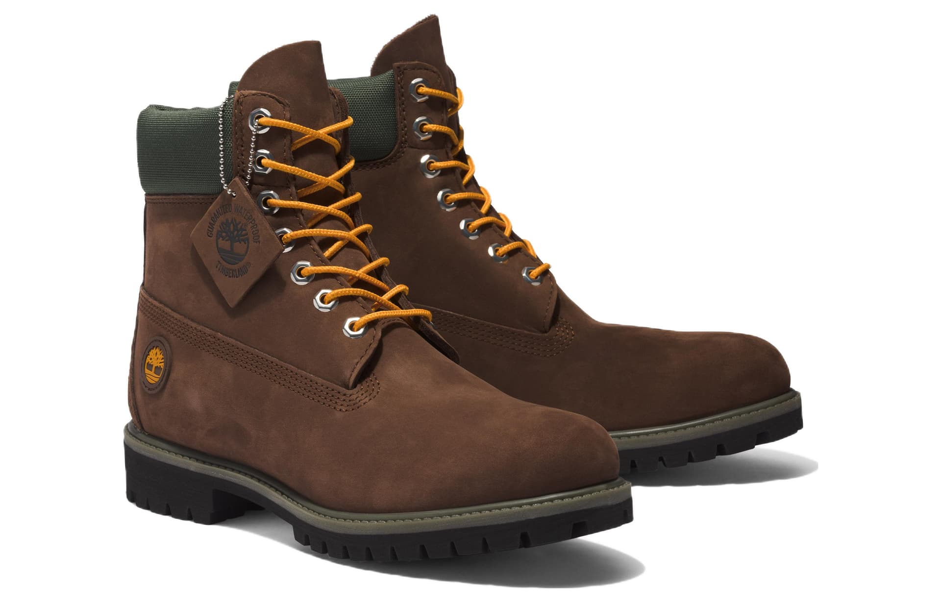 Ботинки уличные Timberland Premium 6 Inch Boot Brown - изображение 4