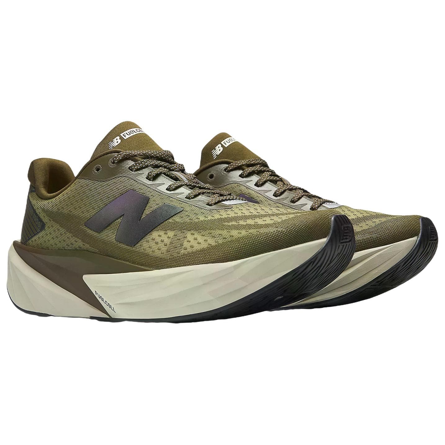 Кроссовки для бега New Balance FuelCell Rebel V5 Дышащие Беговые Кроссовки Мужские Темно-Зеленые - изображение 3