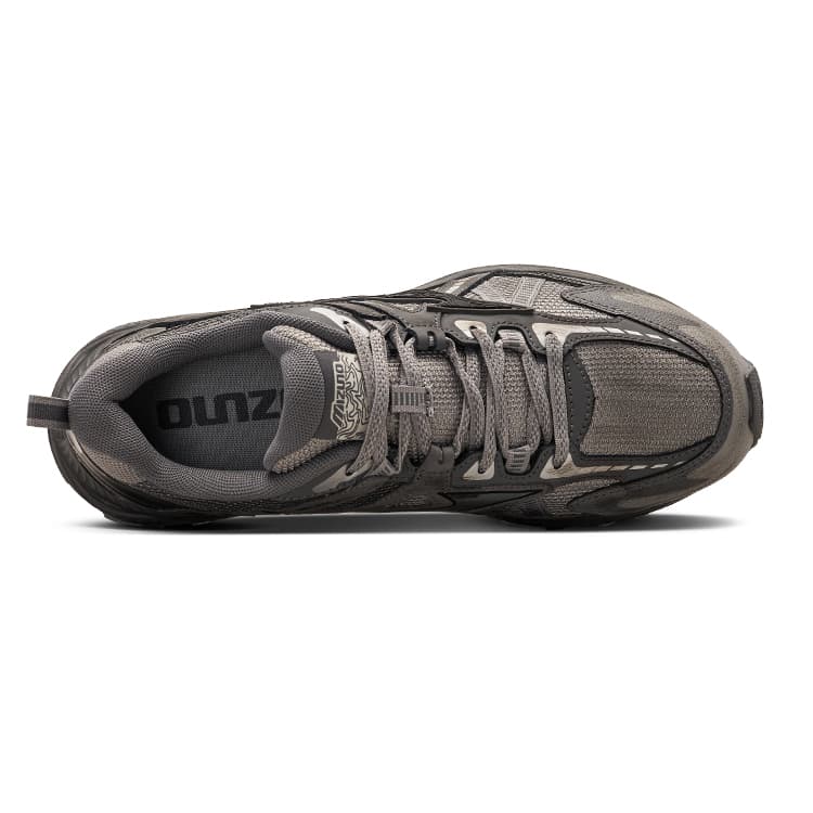Кроссовки для бега Mizuno Racer Trail Grey Black - изображение 4