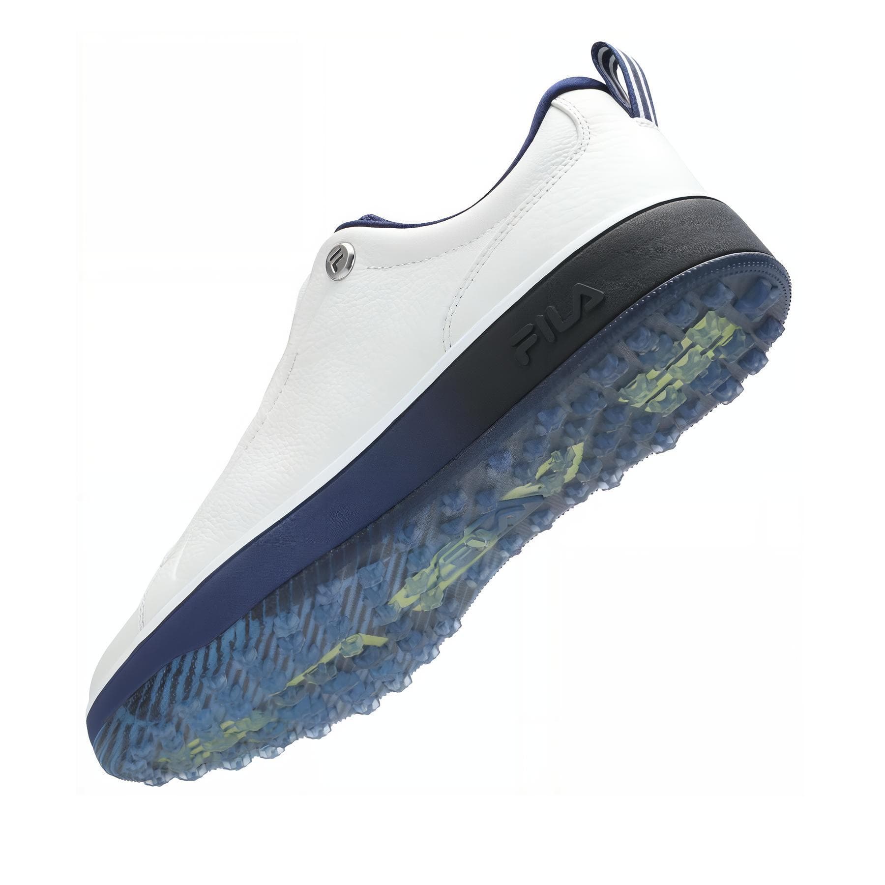 Кроссовки для гольфа FILA GF 1911 Trainer Спортивная Коллекция Обувь для Гольфа с Низким Профилем и Противоскользящим Дном Мужская Белая - изображение 5