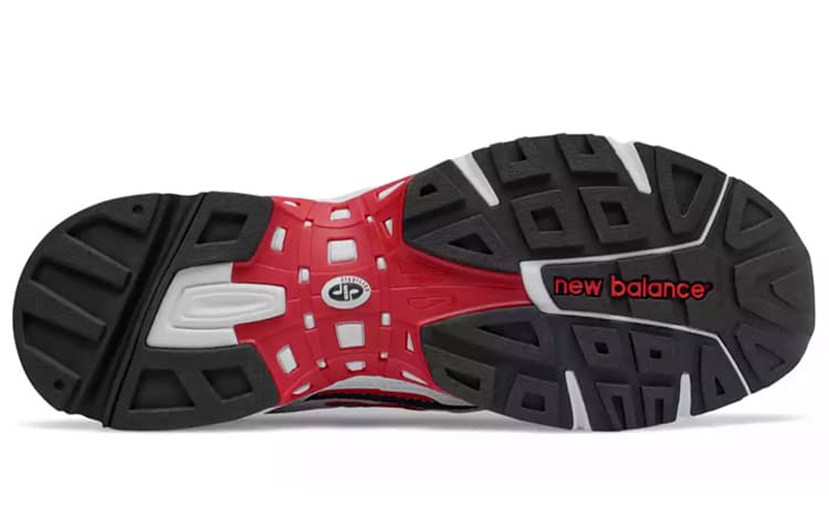 Кроссовки для бега New Balance 827 White Black Red - изображение 4