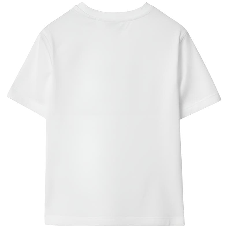 Футболка Burberry Белые Детские Рубашки T - изображение 2
