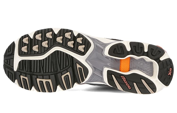 Кроссовки для бега Mizuno Rider 10 Grey Black - изображение 6