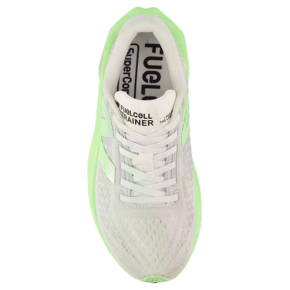 Кроссовки для бега New Balance NB FuelCell SuperComp Trainer V3 Дышащие Беговые Кроссовки Женские Серый Зеленый - изображение 3