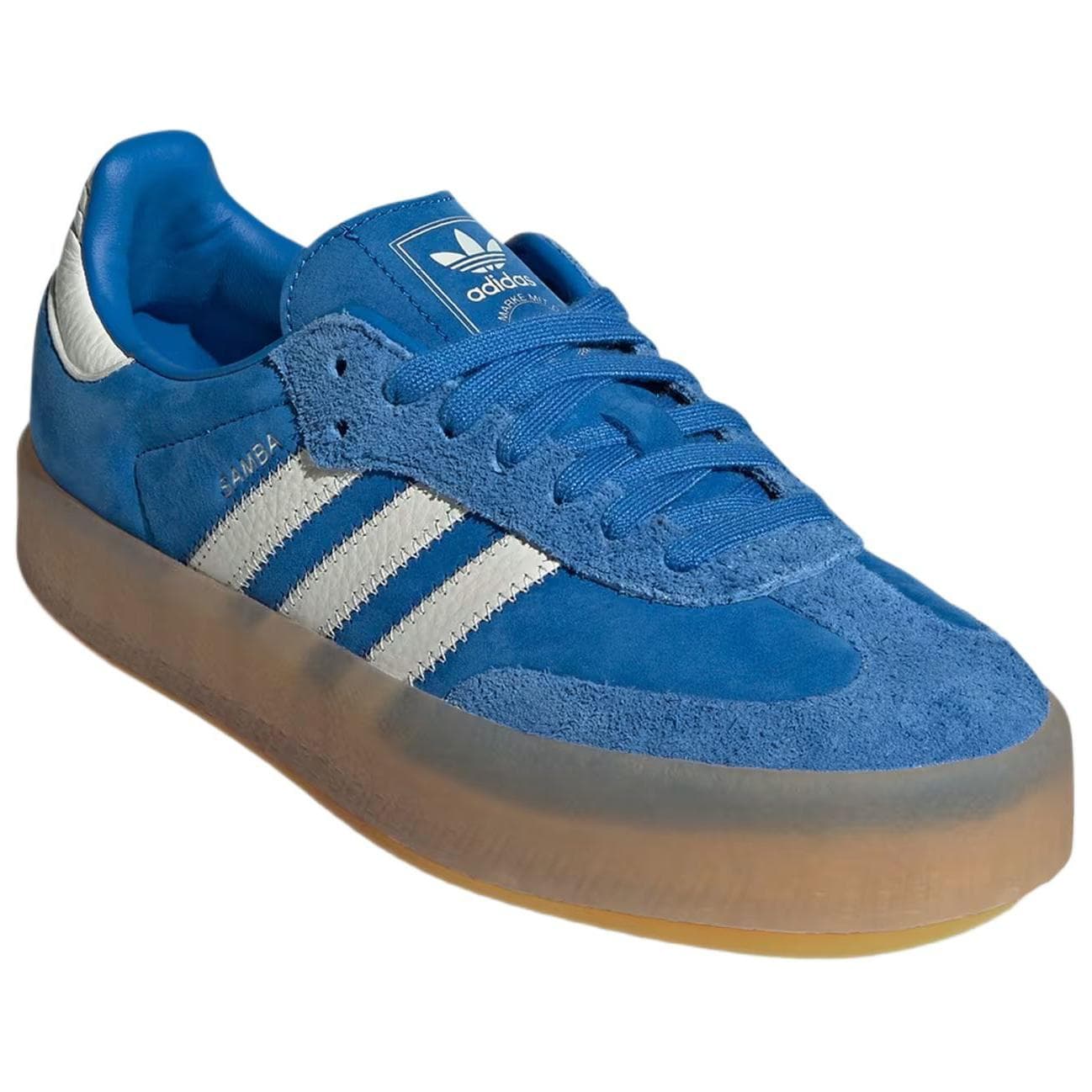 Кроссовки Adidas Originals SAMBAE Low Топ Скейтборд Кроссовки Женские Синие Белые - изображение 3
