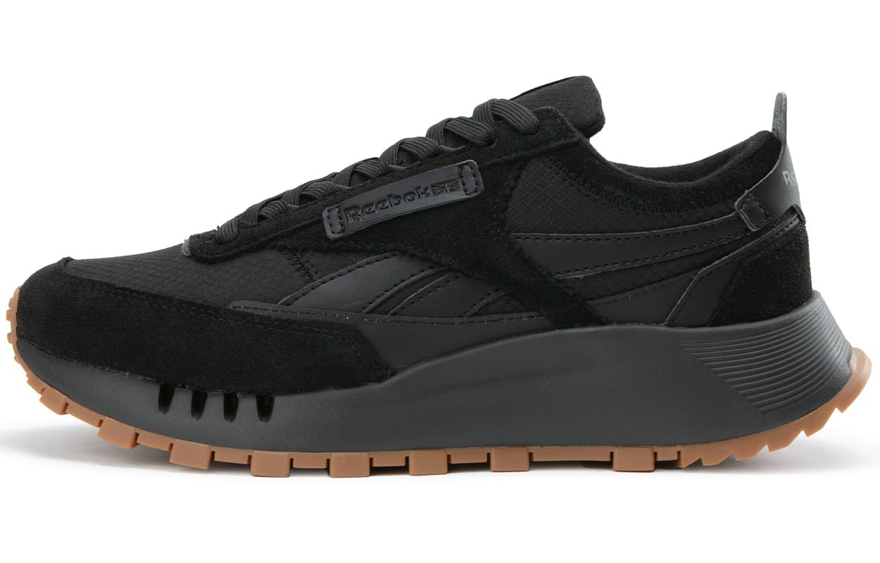 Кроссовки для бега REEBOK CL LEGACY W+ Низкие повседневные беговые кроссовки Унисекс Черный Warrior - изображение 1