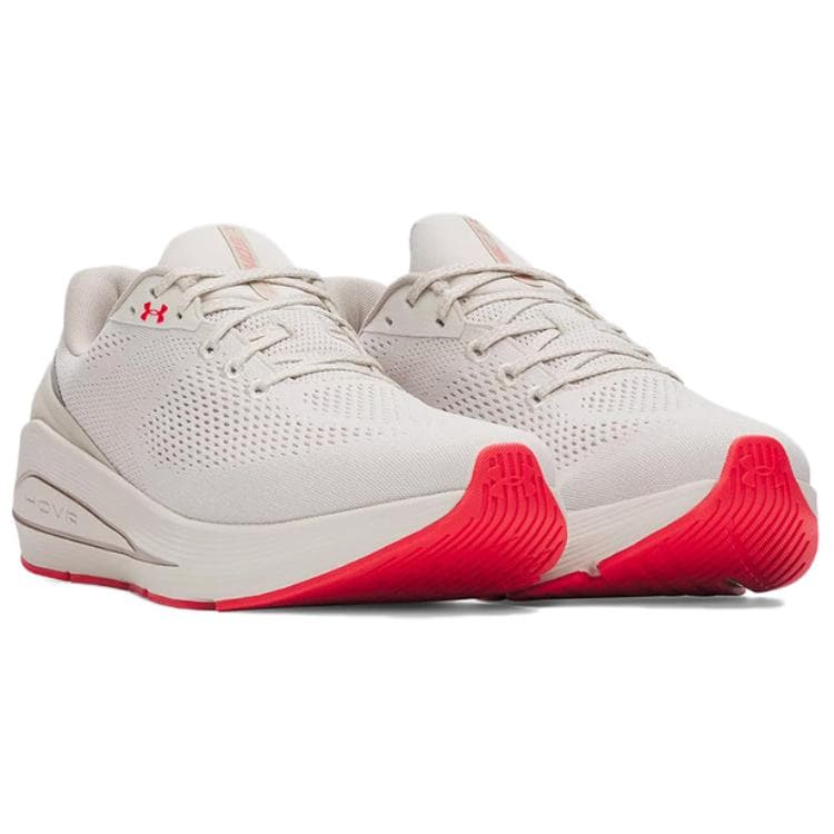 Кроссовки для бега Under Armour Sonic 7 Ткань Низкие Беговые Кроссовки Мужские Бежевые - изображение 3