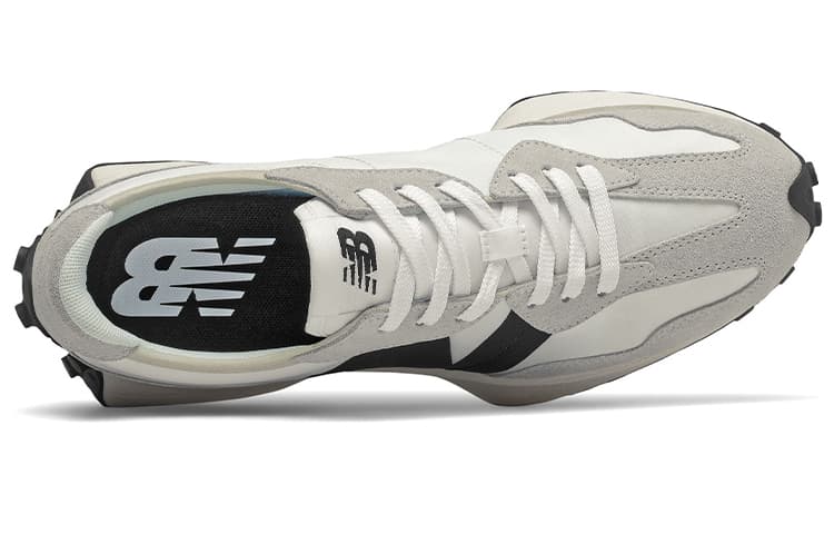 Кроссовки для бега New Balance 327 Grey Black White - изображение 3