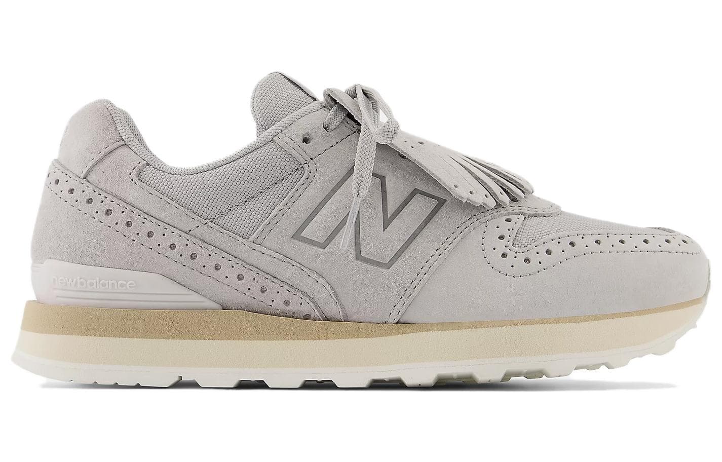 Кроссовки для бега New Balance NB 996 Амортизация Низкие Беговые Кроссовки Женские Серые - изображение 2
